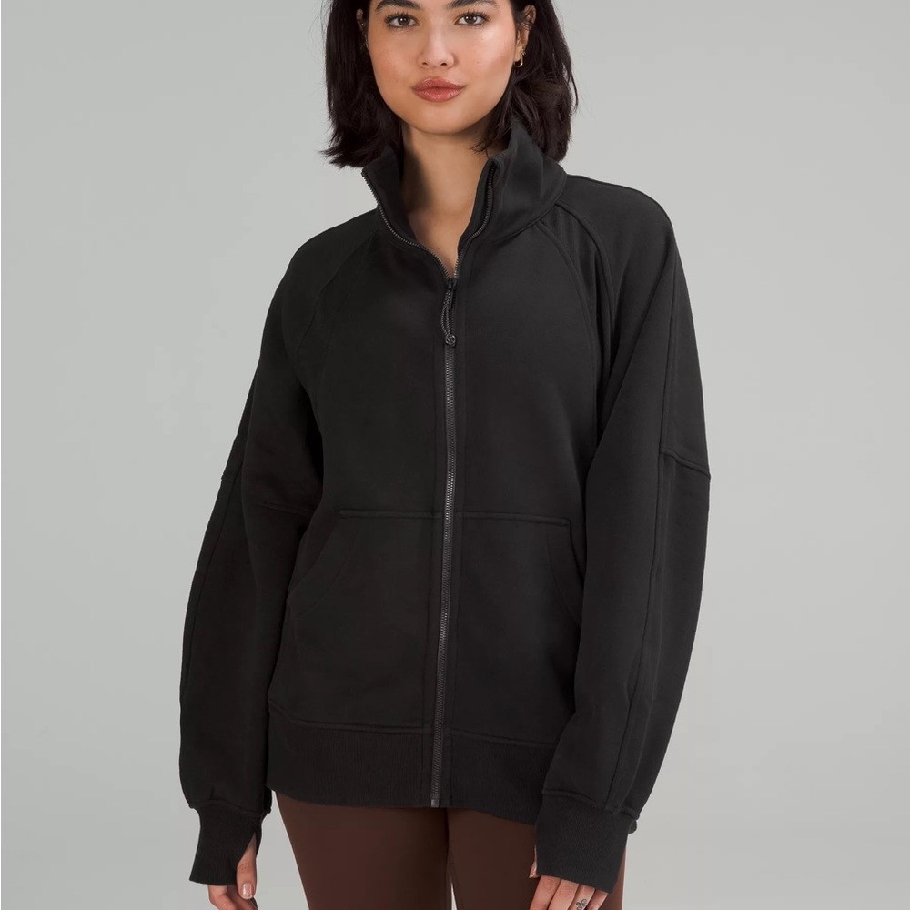 Lululemon Scuba oversized funnel neck full zip